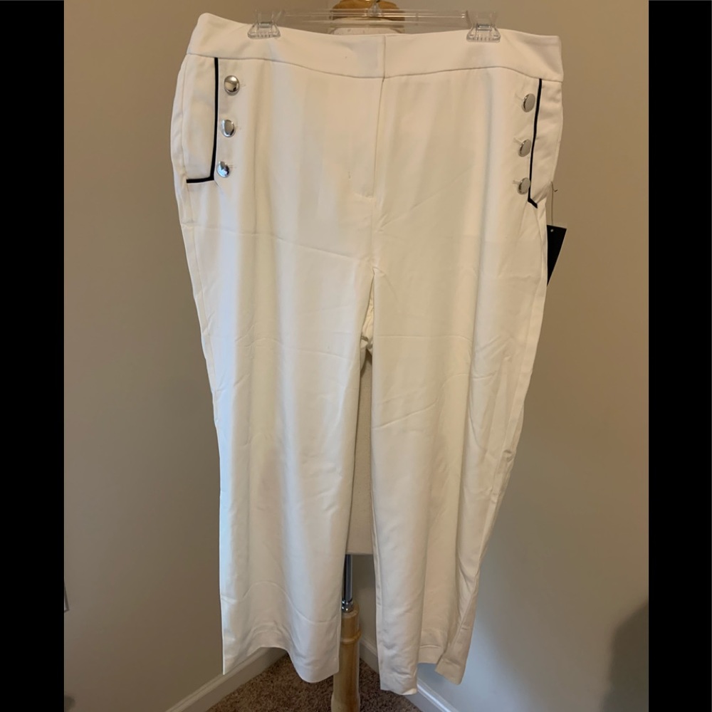 New Eloquii crop wide leg sailor pants